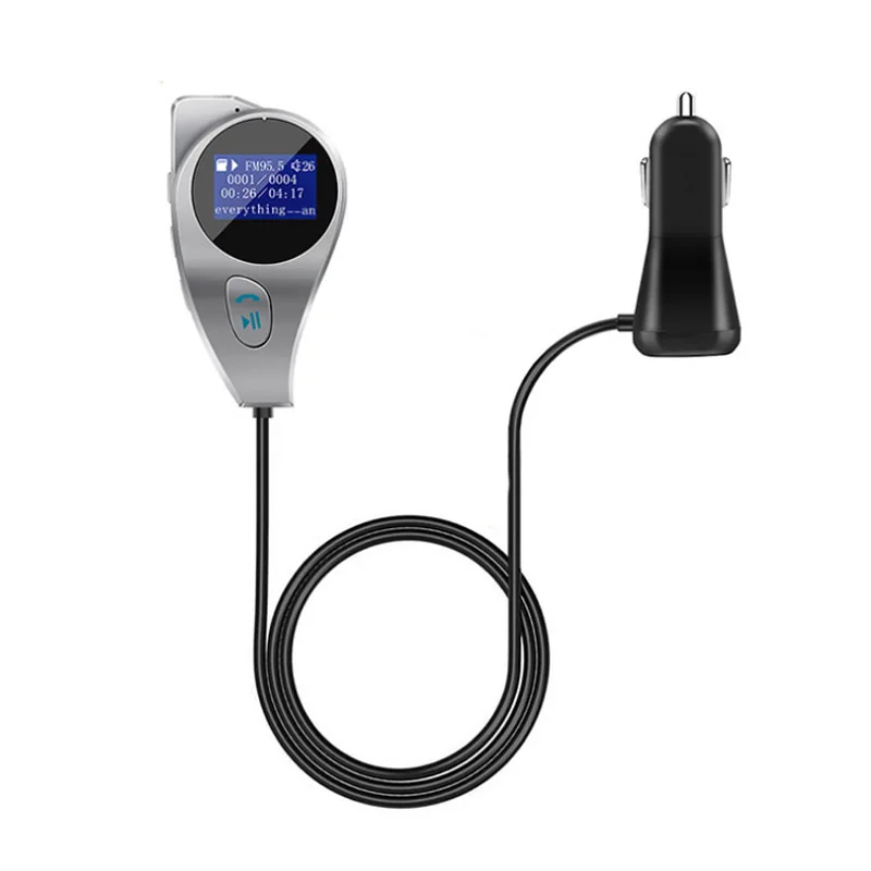 Автомобильный fm-передатчик JaJaBor, беспроводной A2DP MP3 аудио музыкальный плеер, Bluetooth, автомобильный комплект, автомобильное зарядное устройство с креплением на вентиляционное отверстие