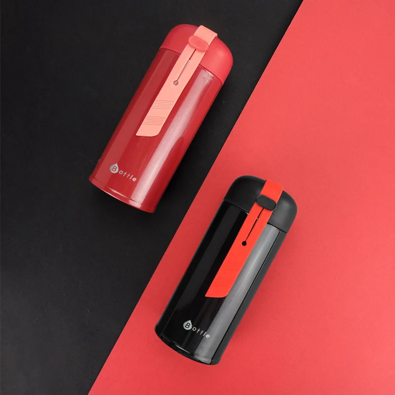 

Free Custom New Fashion BREDA Vacuum Flask 304 Stainless Steel Thermos Cup 280ml Portable Outdoor Drinking Water Bottle Gift Mug