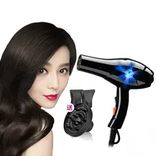 Фен-сушилка для волос, Мощный салон, домашний студенческий воздуховод, отрицательные ионы, холодный и горячий