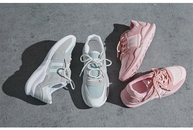 Summer Autumn Breathable Casual Shoes Woman Sneakers Fashion Light Women Flats Platform Shoes Korean Style Lady Chaussures Femme (4)