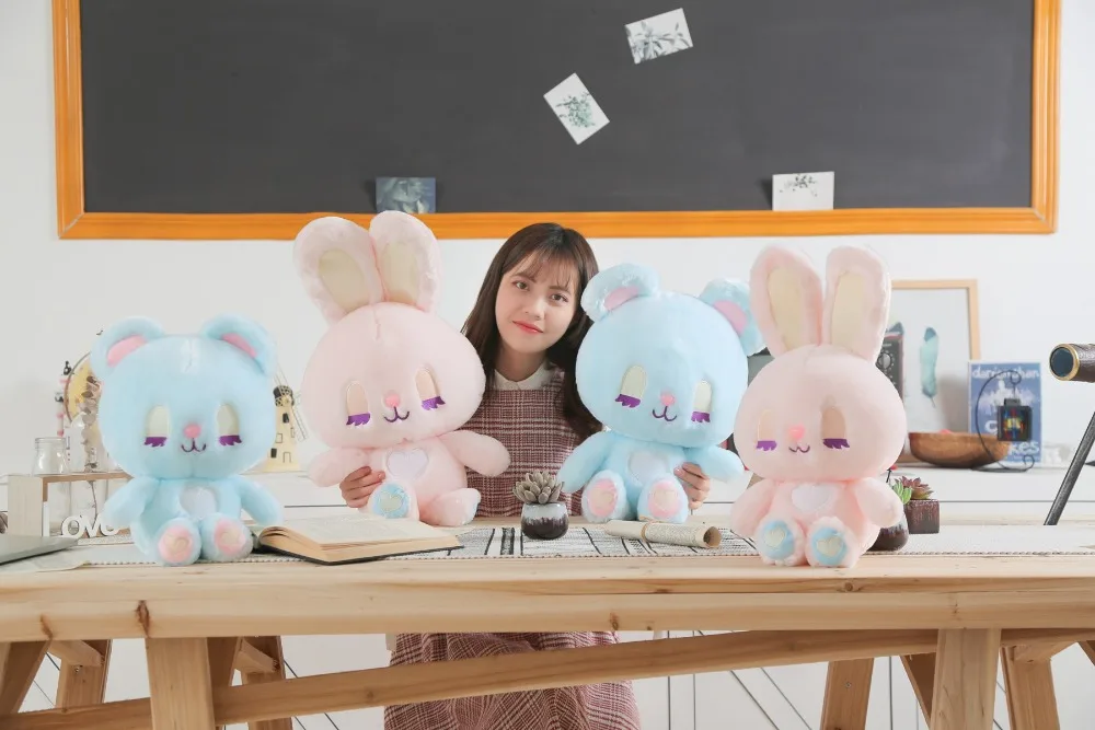 Мультфильм милый сон серии Спящий Мишка кролик плюшевые игрушки мягкие Kawaii куклы животных для детей девочек подарок на день рождения