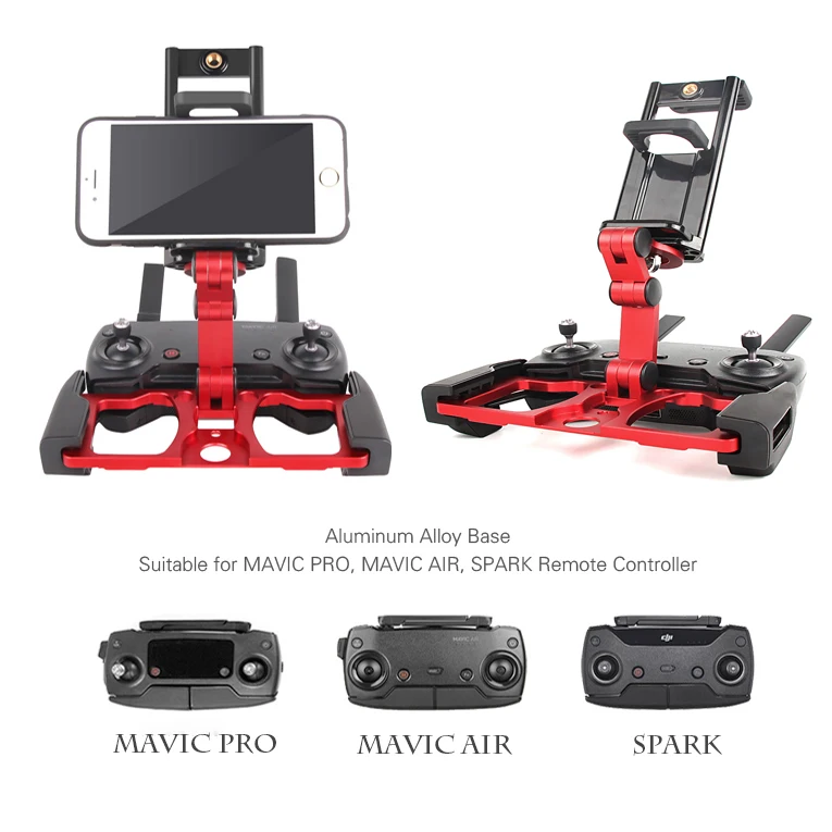 

Remote Controller Smartphone Tablet Clip Holder for DJI MAVIC 2 PRO / MAVIC AIR / SPARK Fit For Smartphone Table Ipad CrystalSky