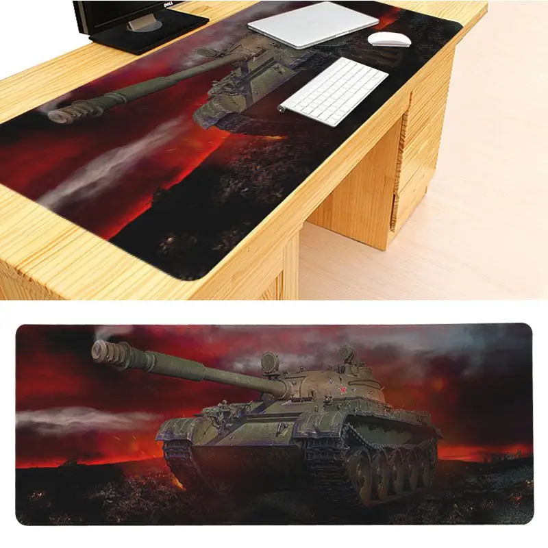 Игровая клавиатура MaiYaCa World of Tanks, игровые коврики для мыши размером 30x90x0,2 см, игровые коврики для мыши - Цвет: 30x90cm