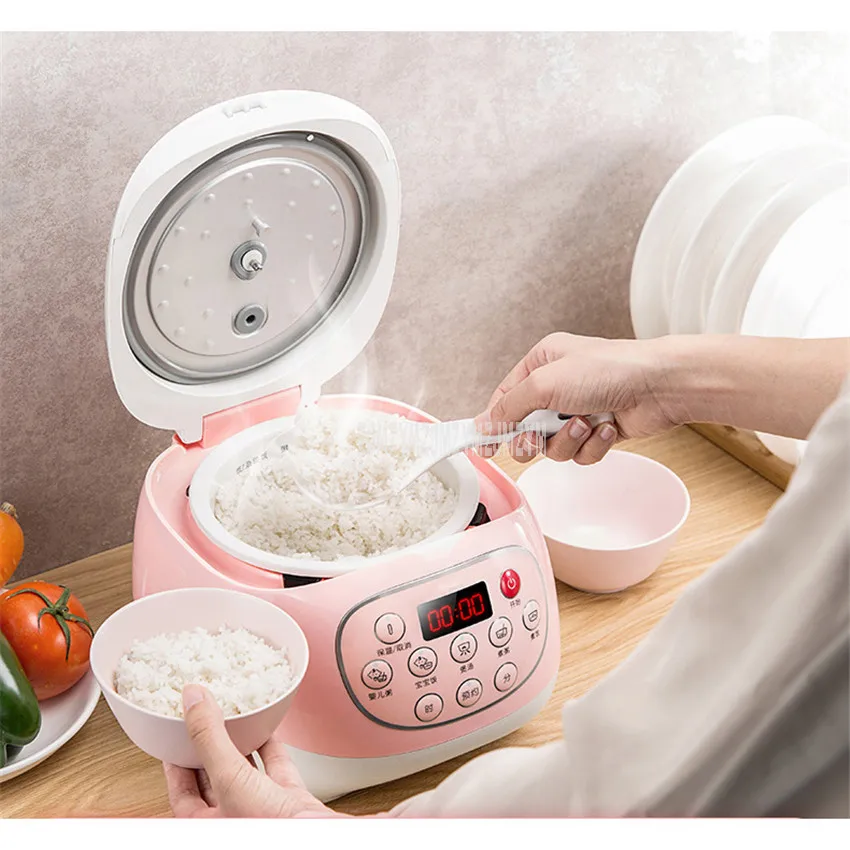 Миниатюрная электрическая рисоварка устройство для приготовления супа и риса