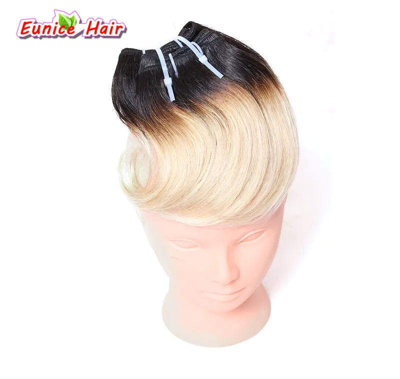Onda do Corpo Extensões de Cabelo Cinza Tecer Brasileira Ombre Borgonha Cabelo Curto 4 Pacotes Brasileiros 1b - 8 5 Borgonha Cabelo Curto Onda Do Corpo 4