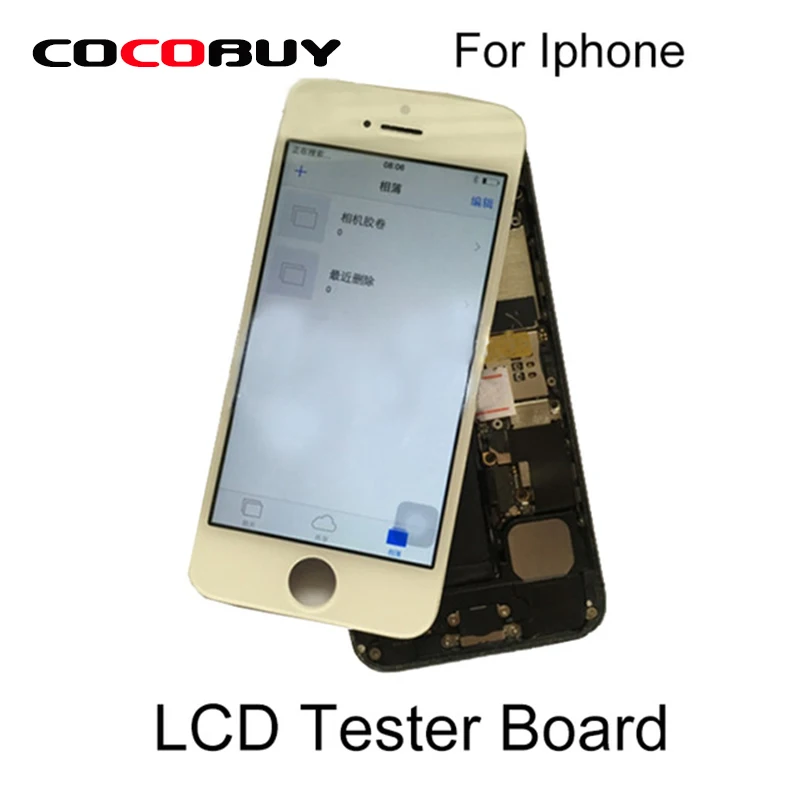 

LCD Screen Tester Board with Back Housing Cover for Iphone 5S 6G 6Plus 6S 6S Plus 7G 7Plus