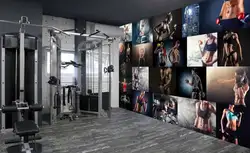 Обои Home Decor Красота тренажерный зал Yoga Studio обои для стен 3D стереоскопического обои