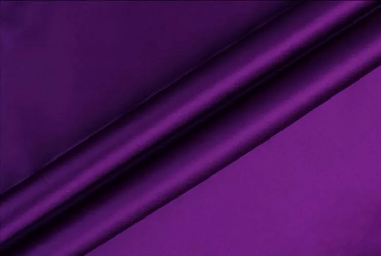 stretch satin violet