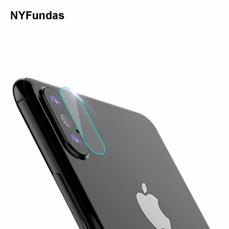 NYFundas 5PCS For iPhone X Back Camera Lens Tempered Glass