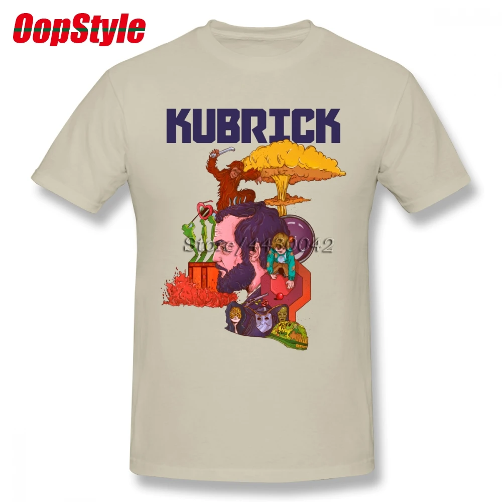 Мужская хлопковая футболка Mind Of Stanley Kubrick большие размеры 4XL 5XL 6XL Camiseta | одежда