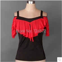 Костюм латинского танца старший сексуальный пояс Lotus латинский танец топ для женщин латинский танец костюм топ 10 видов цветов