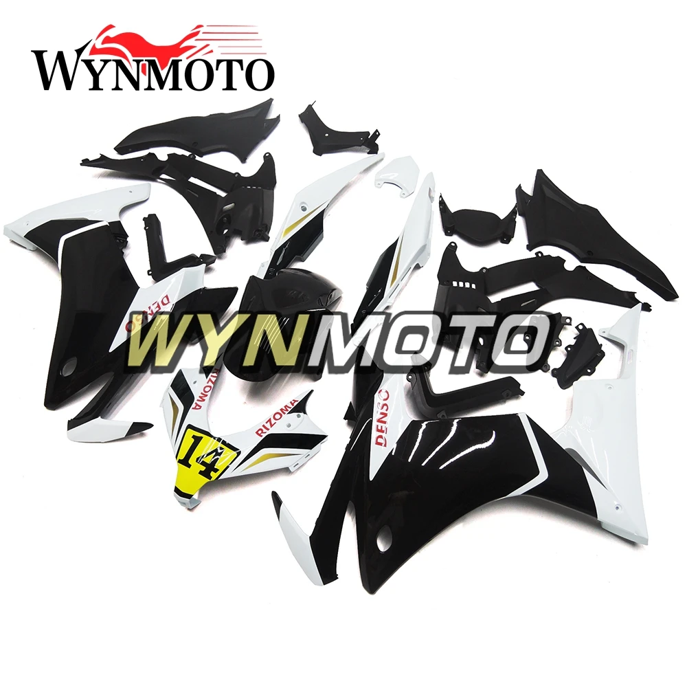 

Full White Black Yellow Fairings For Honda CBR500R 2013 2014 2015 13 14 15 Body Kits Sportbike Bodywork Kit