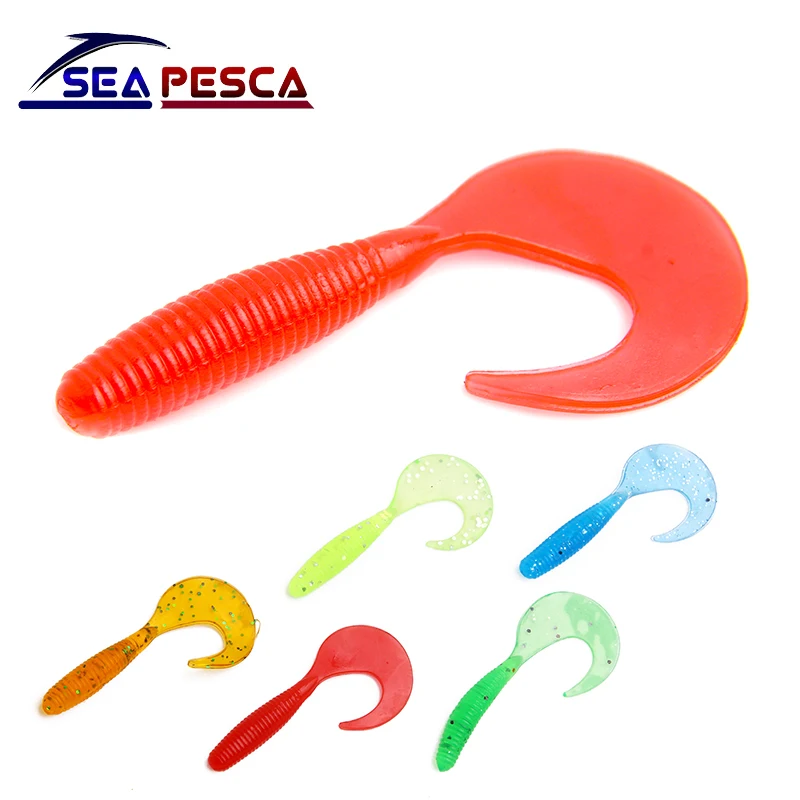 

SEAPESCA 5Pcs Soft Bait Sait Smell Wobblers Jigging 6.5cm 2g Silicone bait Fish Ocean Rock Fishing Tackle Gear Pesca ZB264A