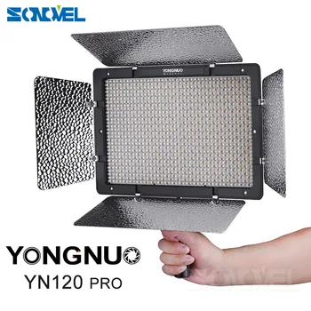 

Yongnuo YN1200 Pro LED Video Light with 3200K to 5500K Adjustable Color Temprature for Canon Nikon Pentax SLR Camera Camcorders