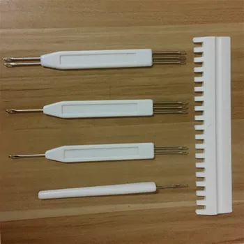 

5pcs Transfer Tools Needle Pusher Latch Tool Set For Brother/Singer/Silver Knitting Machine accessories KH588 KH710 KH820 KH830