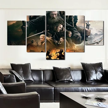 

High Quality Hot Printed The Hobbit The Desolation Of Painting Children'S Room Decor Print Poster Picture Canvas Unframed