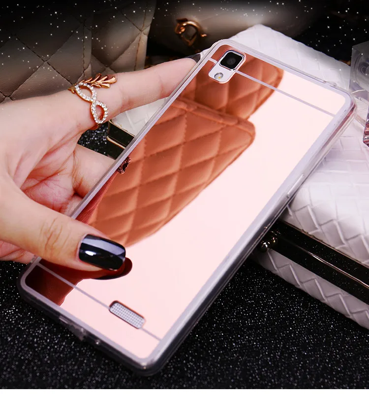 Zagter ТПУ зеркальный чехол для Oppo F5 F3 R11 F1 R11S Plus R7 R7S R9S A83 A77 A79 A71 A51 A31 A35 A37 задняя крышка