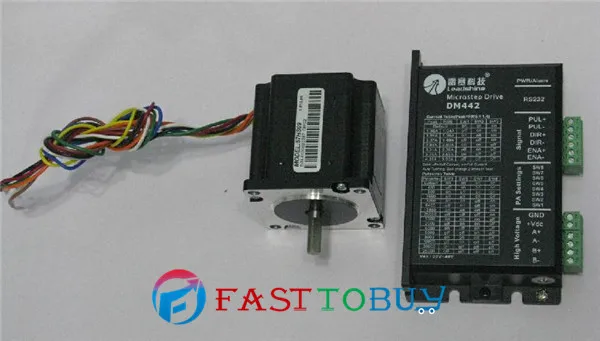 

2-phase Stepper motor drive Set (Drive + Motor) DM442 + 57HS09 0.9N.m New
