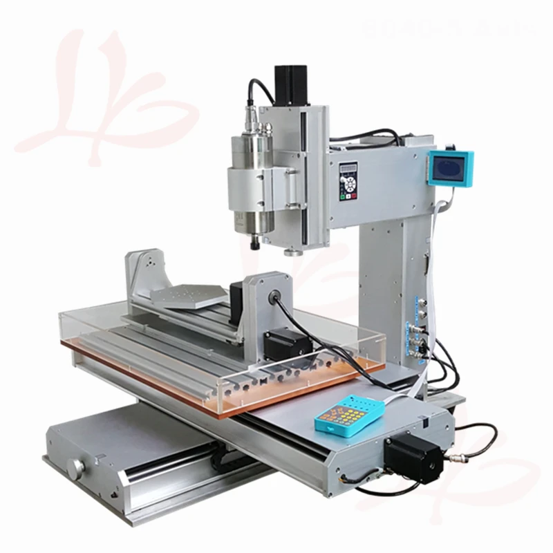 

Mini cnc router 6040 with high performance 1.5kw water cooled 5 axis cnc milling machine, Russia free tax