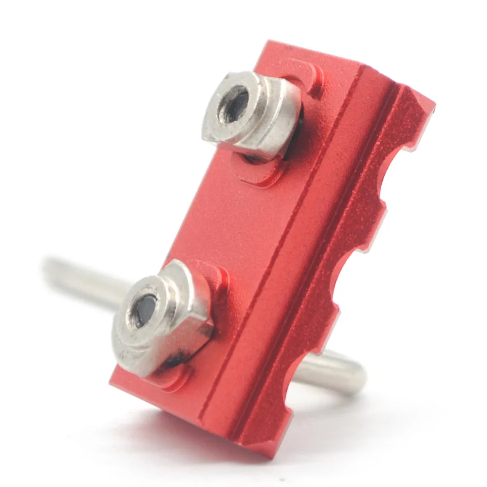 Aplus 3/5/7/9/11/13 слота для рельсовых секций сегмент Keymod / M lok Handguard Picatinny/Weaver Mount Adapter_Red