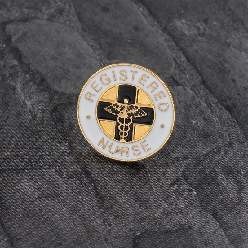 Buy Registerd nurse Brooch Pin Medical Symbol Angel