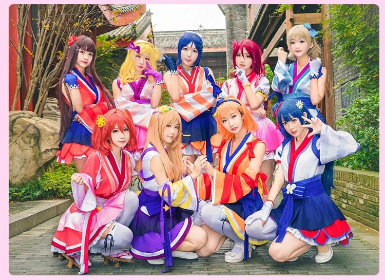 Love Live! Костюм для косплея Sunshine Aqours Dia Chika Hanamaru канань Мари охара Рико сакураути