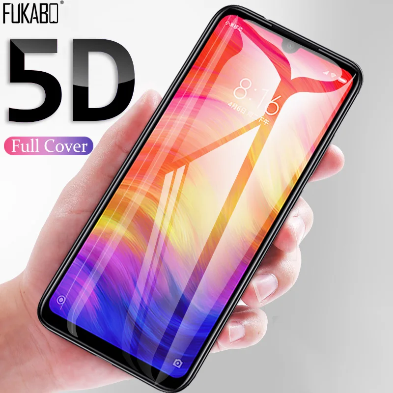 

5D Full Cover Glue Screen Protector Glass For Xiaomi Redmi Note 7 6 Pro 6A Tempered Glass For Xiaomi mi 9 8 Lite A2 mi A1 Film