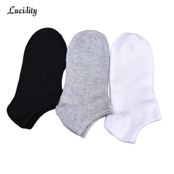 

Summer Breathable Cotton Men Boat Socks Solid Color Casual Shallow Mouth Man Invisible Socks 6pairs/lot=12pieces