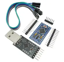 CP2102 Module + Pro Mini Module Atmega328 3.3V 8M For Arduino Compatible With Nano