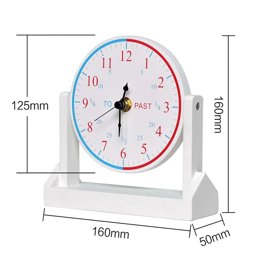 

Nordic Design Table Clock Antique Desk Clock Shabby Chic Vintage Guess Women Accessories Decoration Masa Saati Vintage WZH035