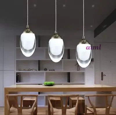 

LED acrylic dinosaur eggs round droplight fashionable sitting room dining-room lamp new bedroom lamp 85-265V