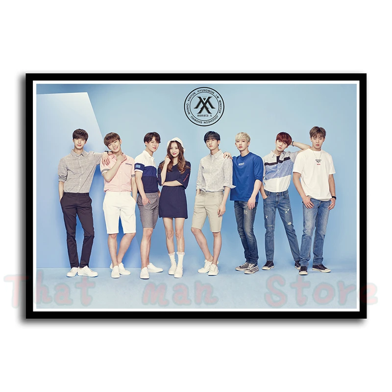 Monsta X отображает яркость интерьера дома белая бумага хорошего качества домашняя