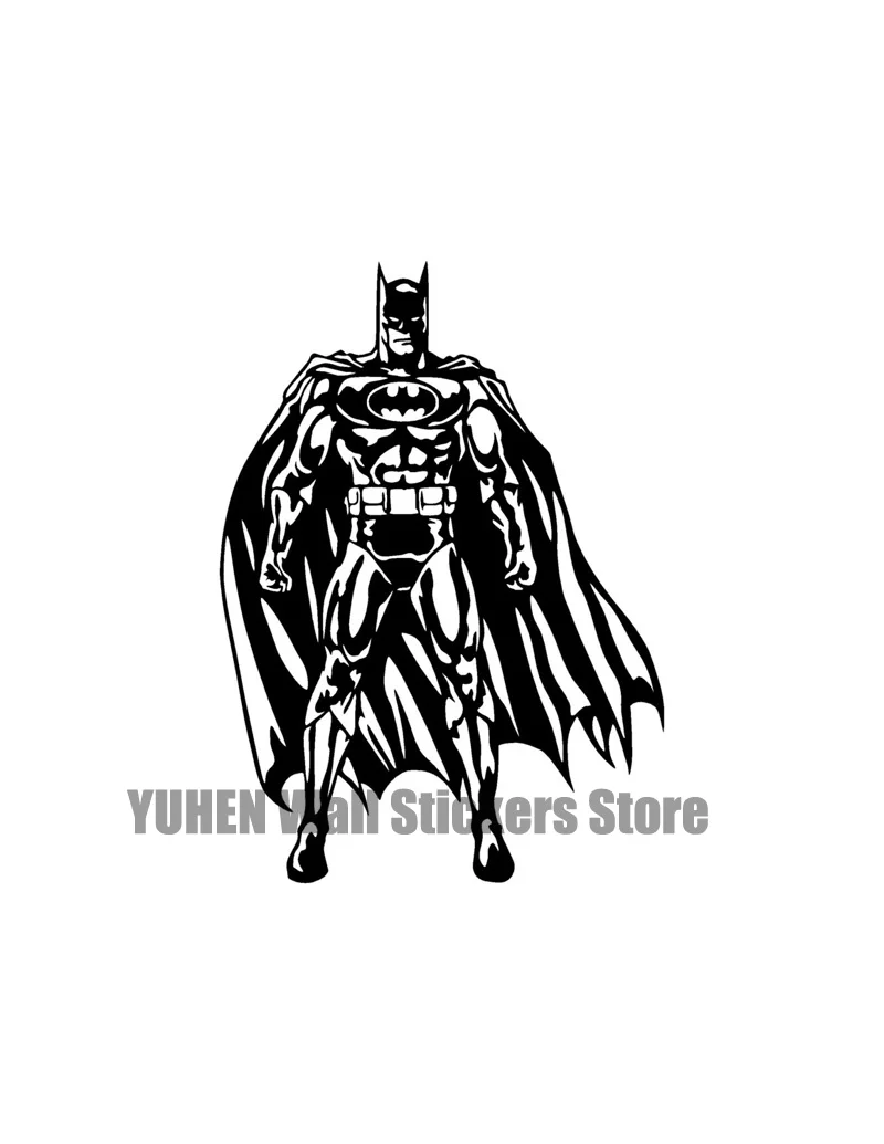 Batman Vinyl Decal Sticker Window Wall Computer DC Comics Dark Knight Super Hero Wall Sticker