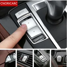 Cnoricarc салона кнопки блестки украшения крышки отделкой наклейки для BMW 5 серии F10 F18 520 525 528 530 2011 -17
