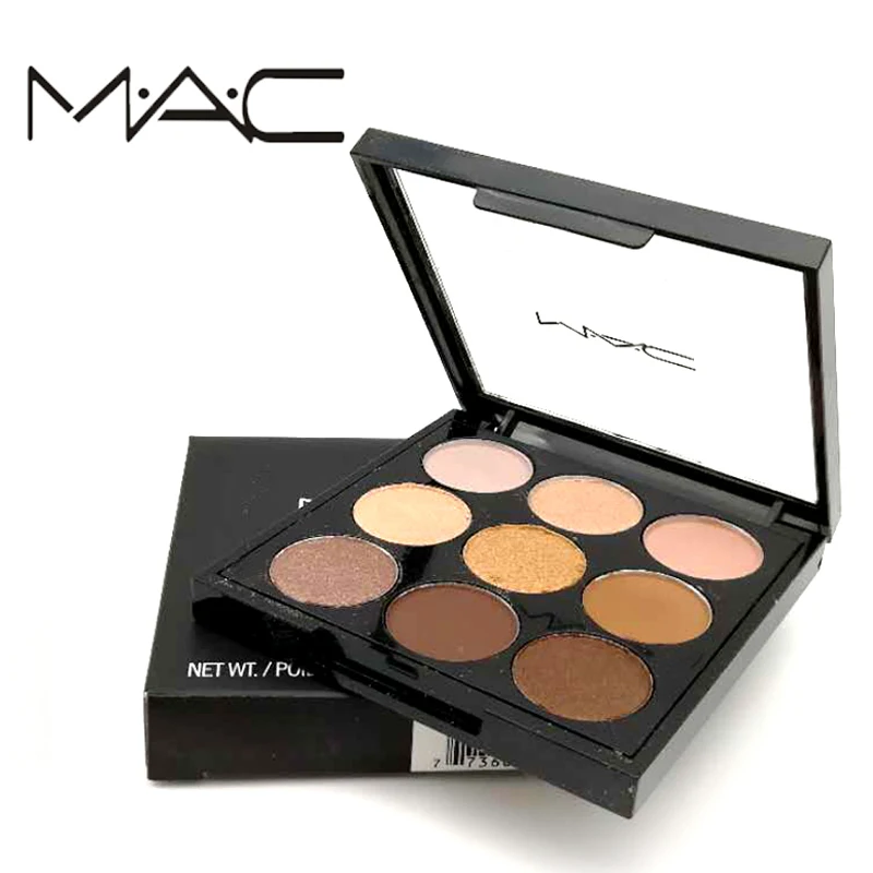 

Mac Eye 9 Colors Shimmer Matt Eye Matte Eyebrow Cosmetic Makeup maquiagem Black Brown Eyebrow Pencil Makeup Set