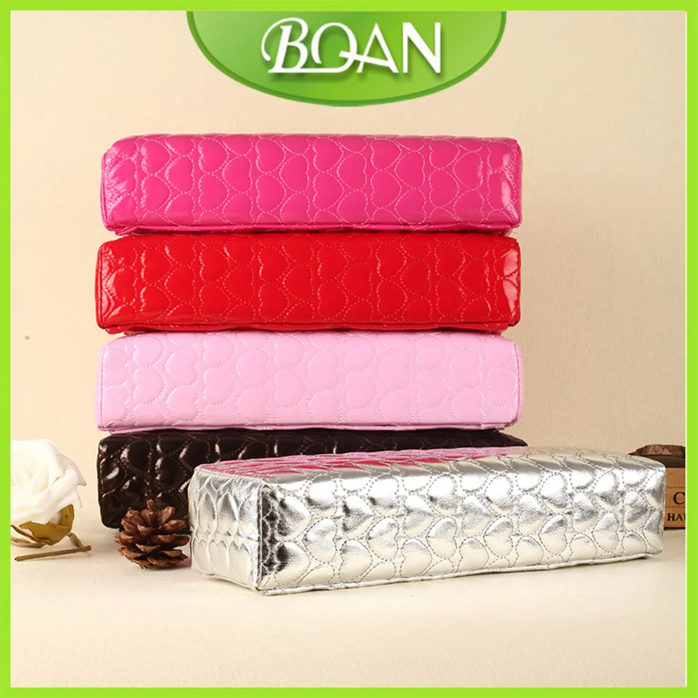 

1 Piece Random Color PU Leather Salon Hand Rest Pillow Hand Nail Arm Rest Manicure Nail Art Accessories Tool