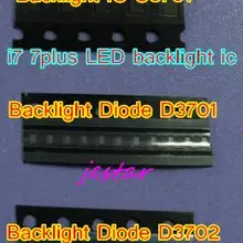 50 комплектов(150 шт.) подсветка микросхема U3701+ D3701 D3702 для iphone 7 7 плюс 7 plus Dim без светодиодный Подсветка исправить комплект