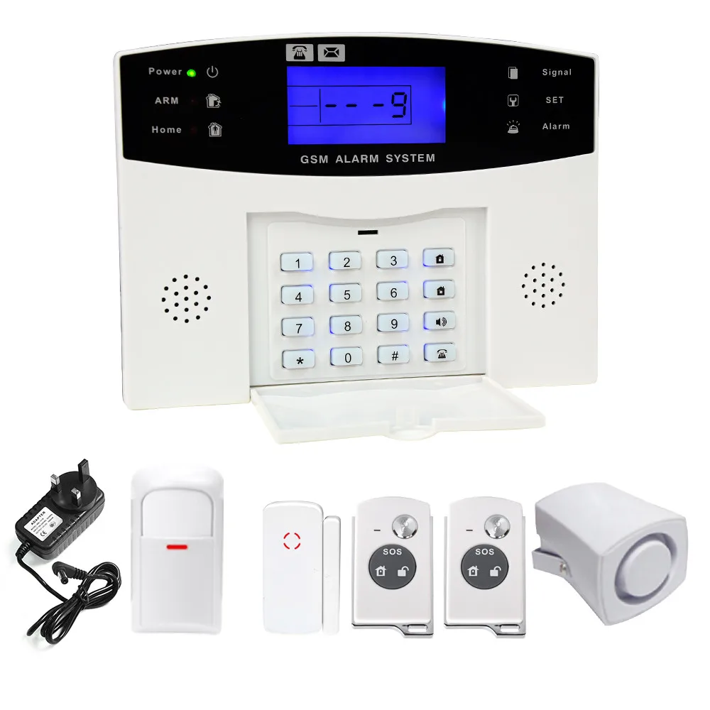 

YA-500-GSM House Intelligent Burglar Alarm Security Wireless WIFI Infrared Walkie Lighting GMS Alarm System Home Security