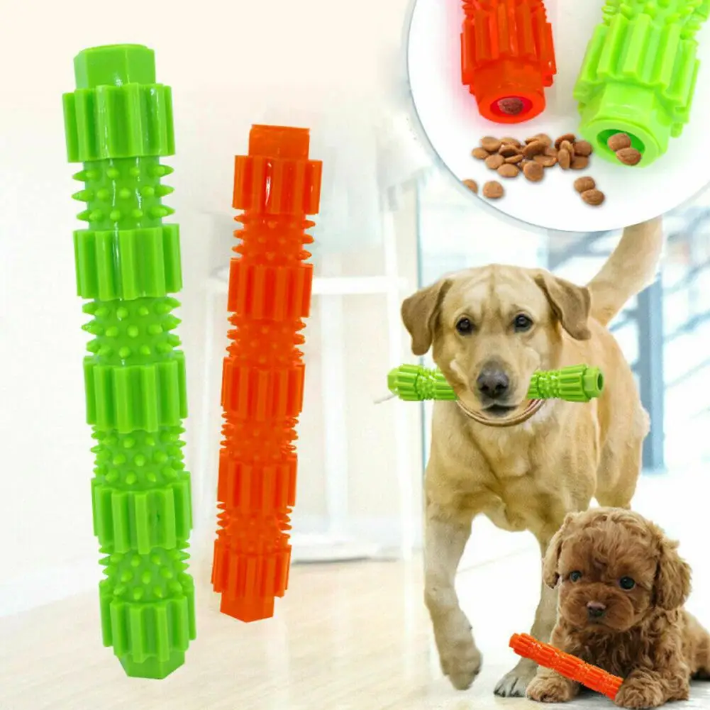 3 шт. зубная щетка для собак Pet Чистка мозаика с изображением собаки Интерактивная тренировка собак игрушка может положить закуски для собак