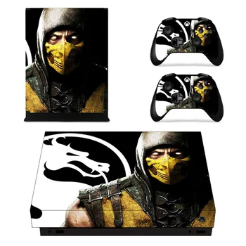 

Mortal Kombat Skin Sticker Decal For Microsoft Xbox One X Console and Controller Skin Stickers for Xbox One X Skin Vinyl