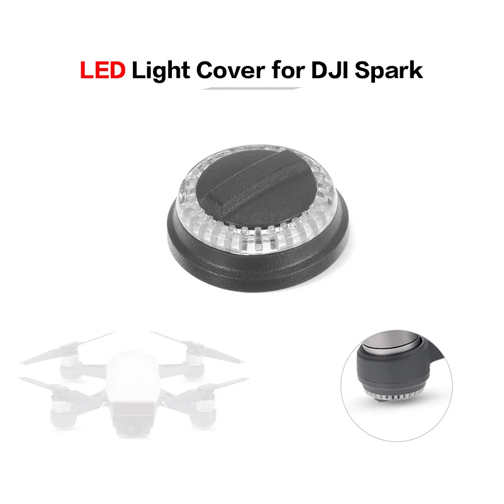 

LED Light Protector Shell Lamp Cover Lampshade Motor Base Component for DJI Spark FPV Quadcopter