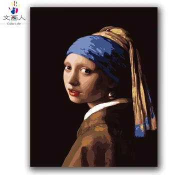 

colorings paintings by numbers about vermeer a girl with a pearl earring pictures paints by numbers for Hotel room wall decor