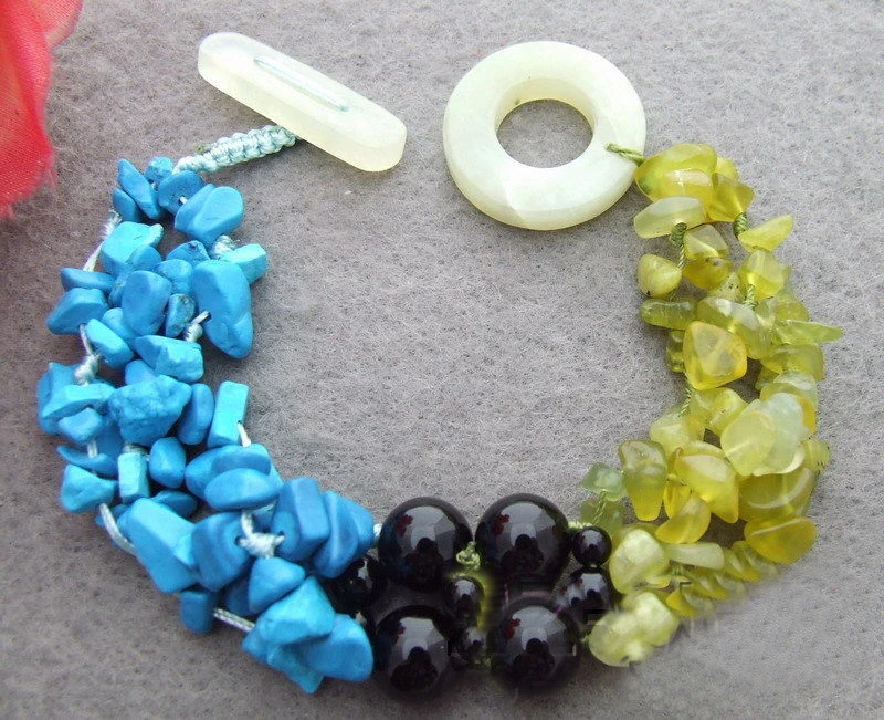 Free Shipping&gt&gt&gtOlive Jade&ampTurquoise&ampOnyx Bracelet | Украшения и аксессуары