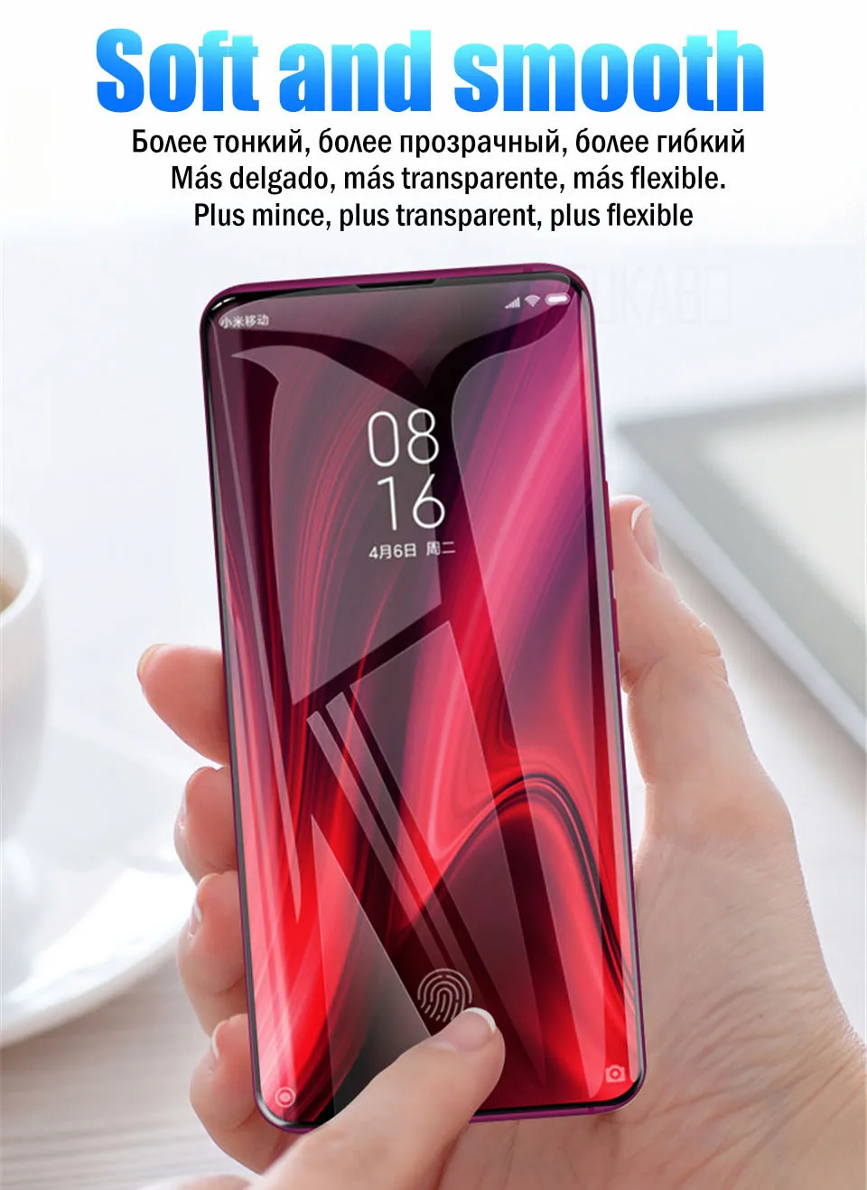 20D Гидрогелевая пленка для защиты экрана для Xiaomi Redmi K20 Pro Redmi Note 7 5 6 Pro 6A S2 GO защитная пленка Redmi 7 7A не стекло