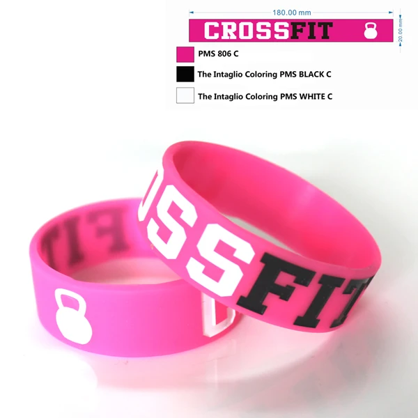 Reebok Crossfit silicone bracelets  lot of 4 pieces 