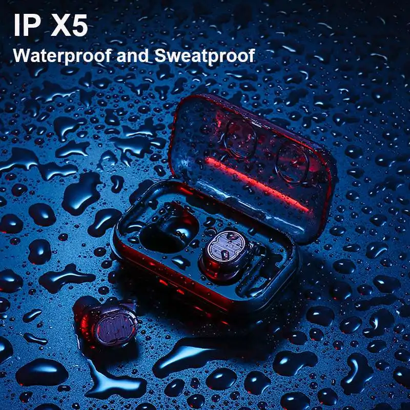 XK87 ipx5 Водонепроницаемый наушники-вкладыши TWS True Беспроводной стерео Bluetooth 5,0 наушники сенсорный Управление с зарядный чехол с микрофоном для iPhone Xs Xiaomi