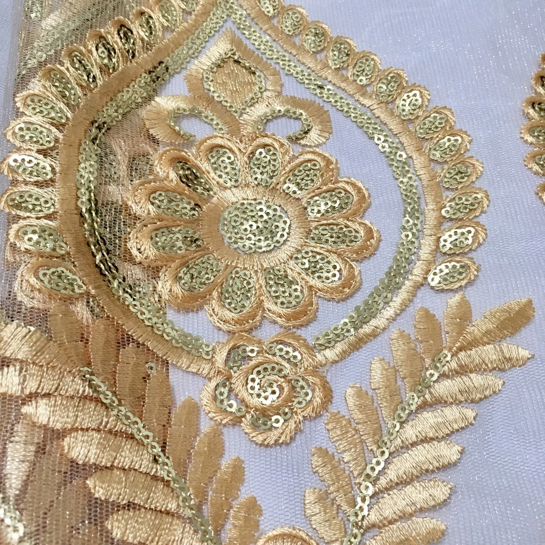 Нигерийские кружевные ткани золотые африканские зеленые шнурки ткани с блестками Высокое качество нигерийские кружева для свадебного платья L1226