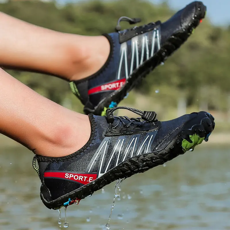 

Men Summer Aqua Shoes Breathable Mesh Upstream Shoes Women Swimming Diving Slippers Water Beach Sandals Surfing Socks Slippers