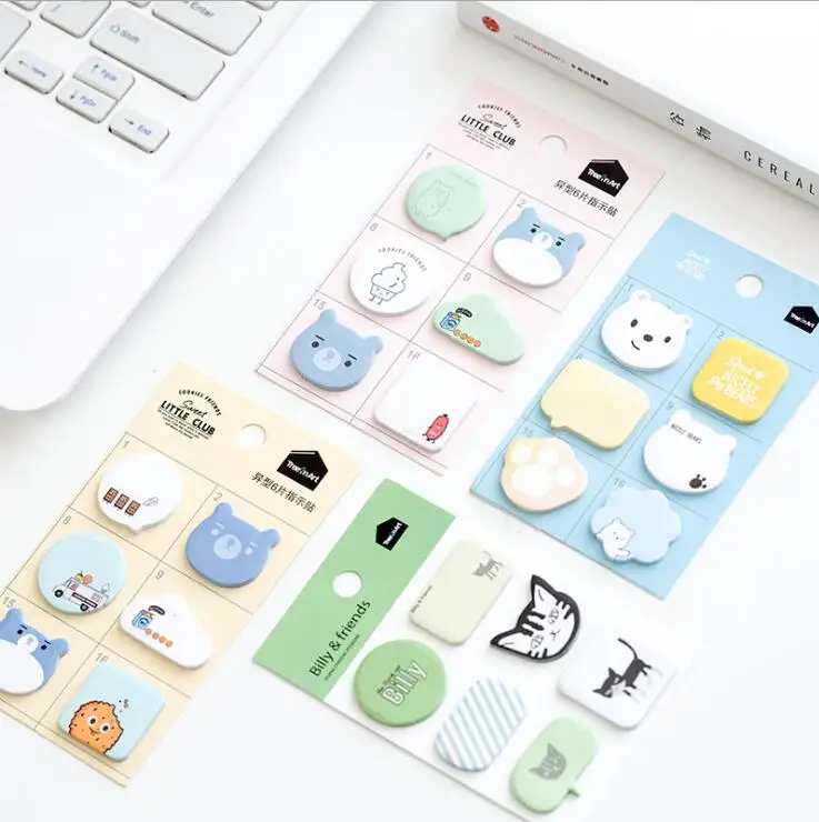 

Snacks Mobilization Memo Pad Sticky Notes Memo Notebook Stationery Papelaria Escolar School Supplies