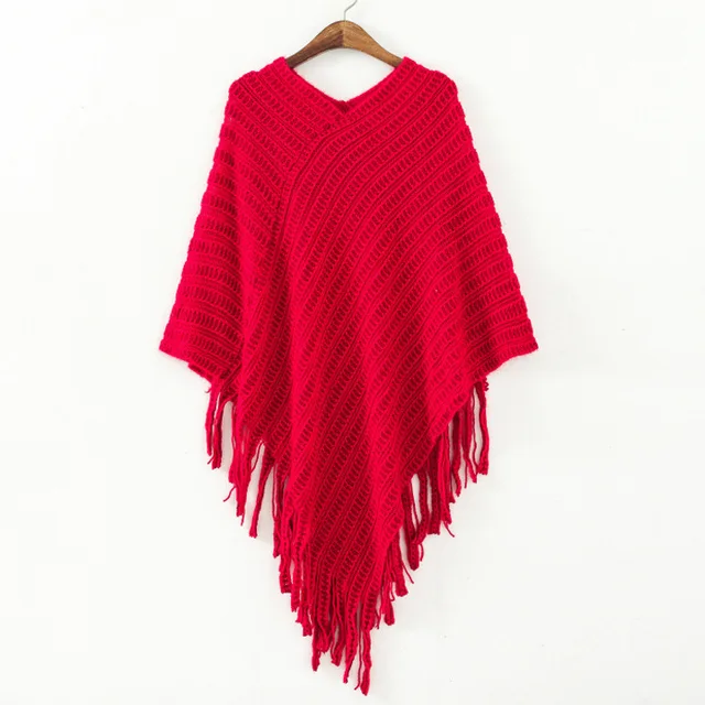 poncho style sweater